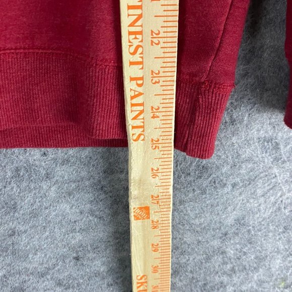 21 Men Sweatshirt Large Men's Pullover Red Cotton Blend Adults L - Picture 6 of 8